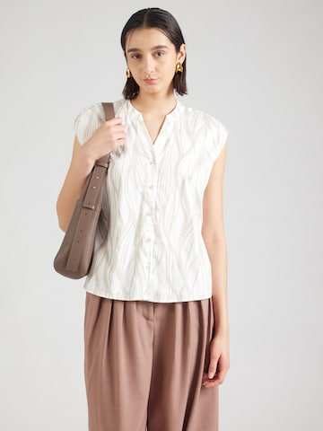 s.Oliver BLACK LABEL Bluse in Beige: Vorderseite