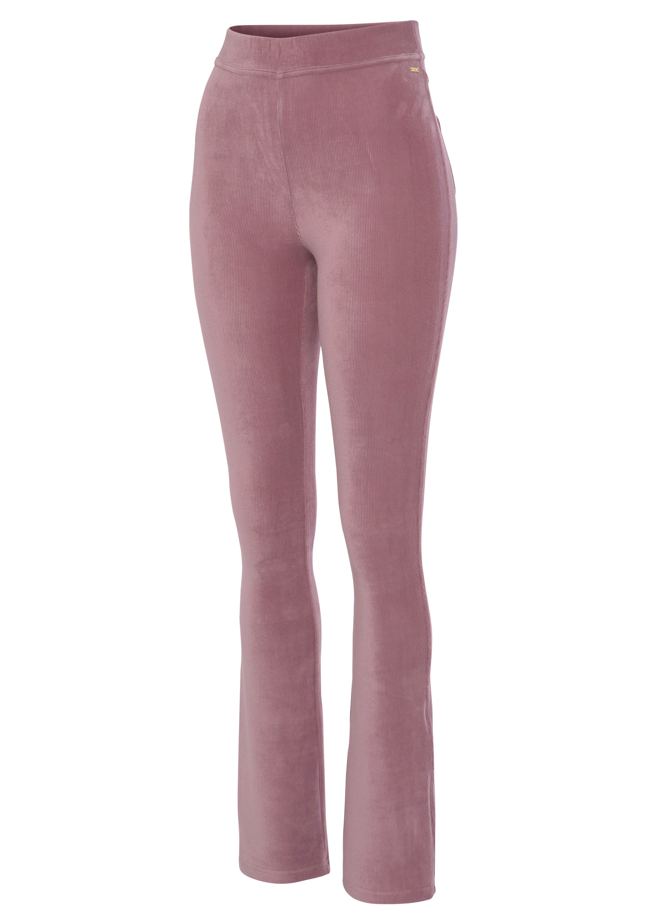 LASCANA Flared Pants in Pink
