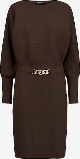 APART Knitted dress in XS in Brown, Item view