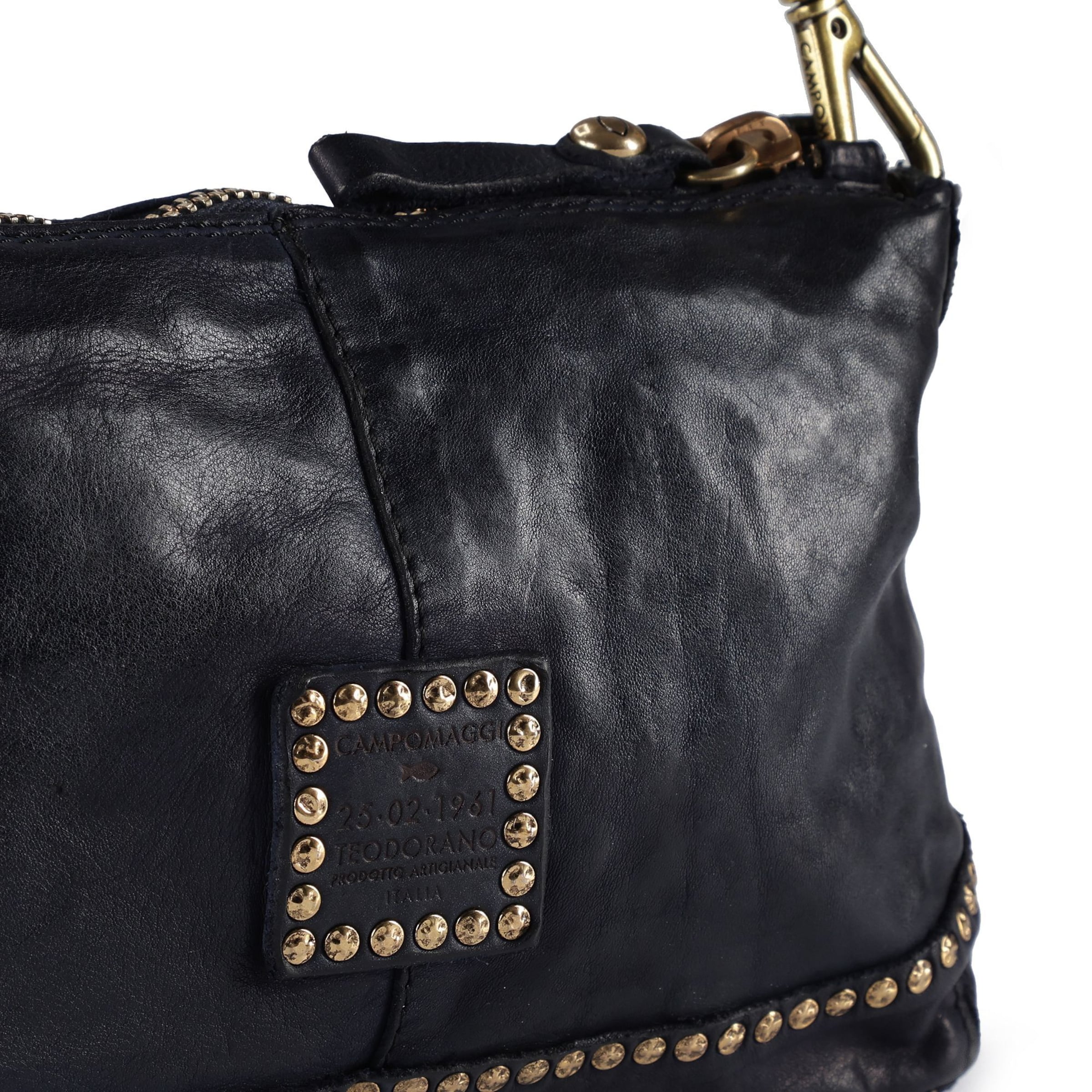 Sac bandoulière 'Pamela' Campomaggi en bleu