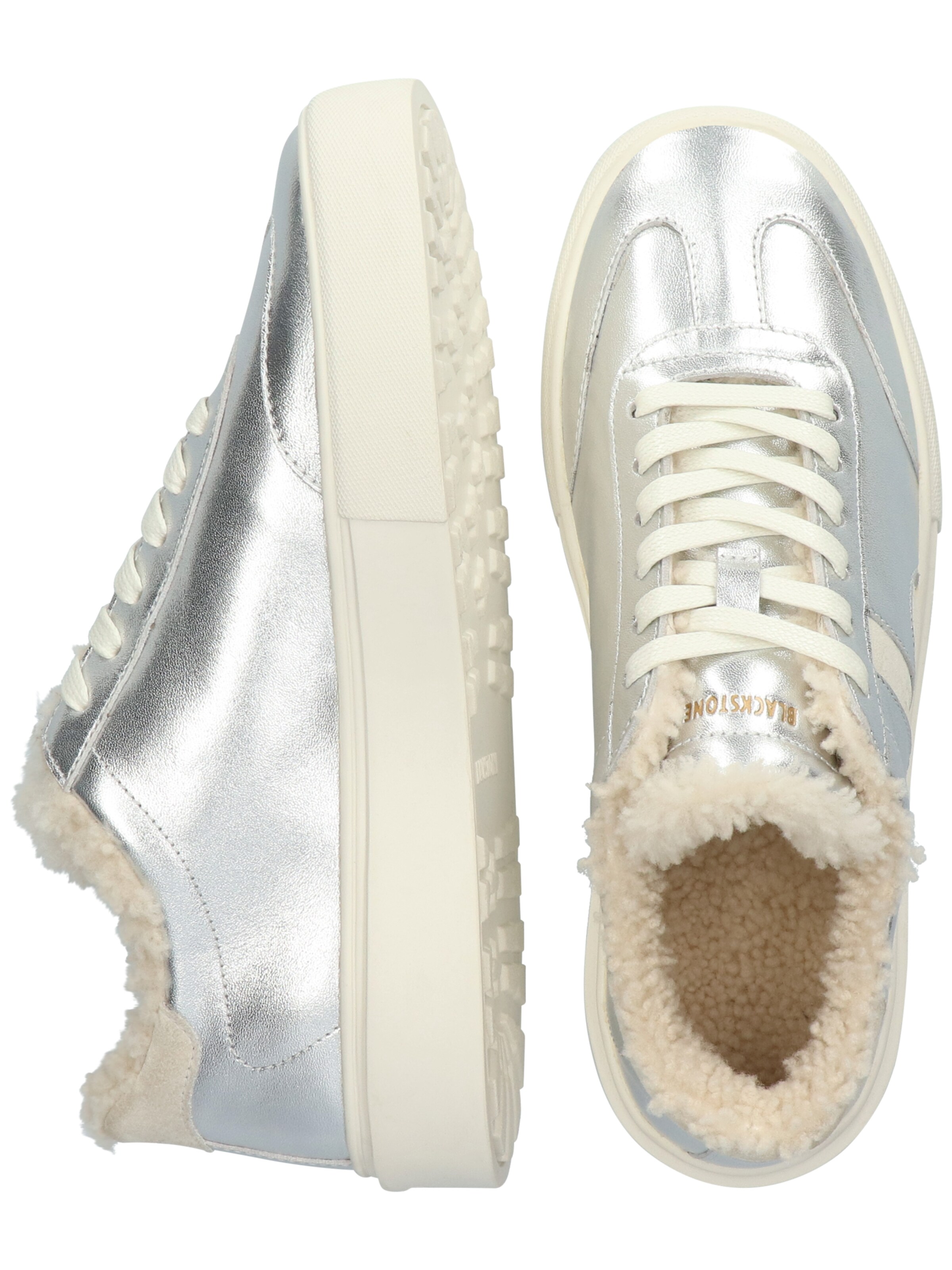 BLACKSTONE Sneakers laag 'QUARTZ AUDEN - EL282' in Zilver
