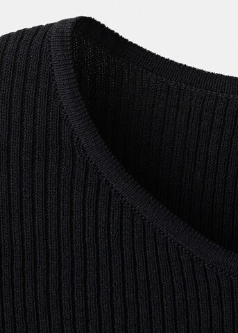 MANGO Pullover 'Vaporeto' in Schwarz