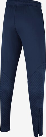 NIKE Skinny Workout Pants 'FC Chelsea Strike' in Blue