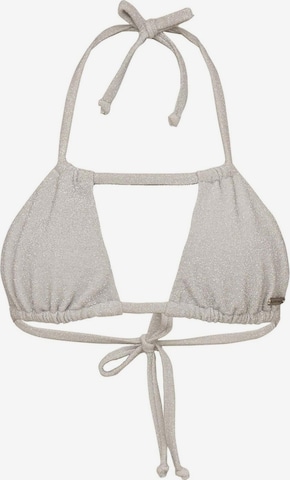 Bustier Hauts de bikini 'OLIVIA' La Michaux en argent : devant