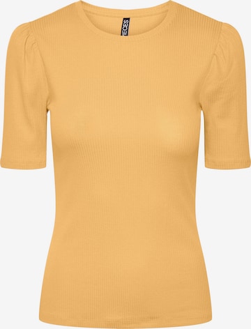 PIECES - Camiseta 'Ruka' en naranja: frente