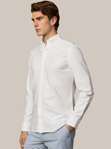Hackett London Regular Fit Hemd 'Heritage' in Weiß