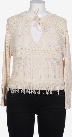 Pull&Bear Sweater & Cardigan in M in White: front