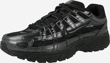 Nike Sportswear Ниски маратонки 'P-6000' в черно: отпред