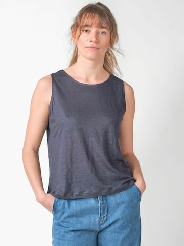 Klitmøller Top ' Dee ' in Blue: front