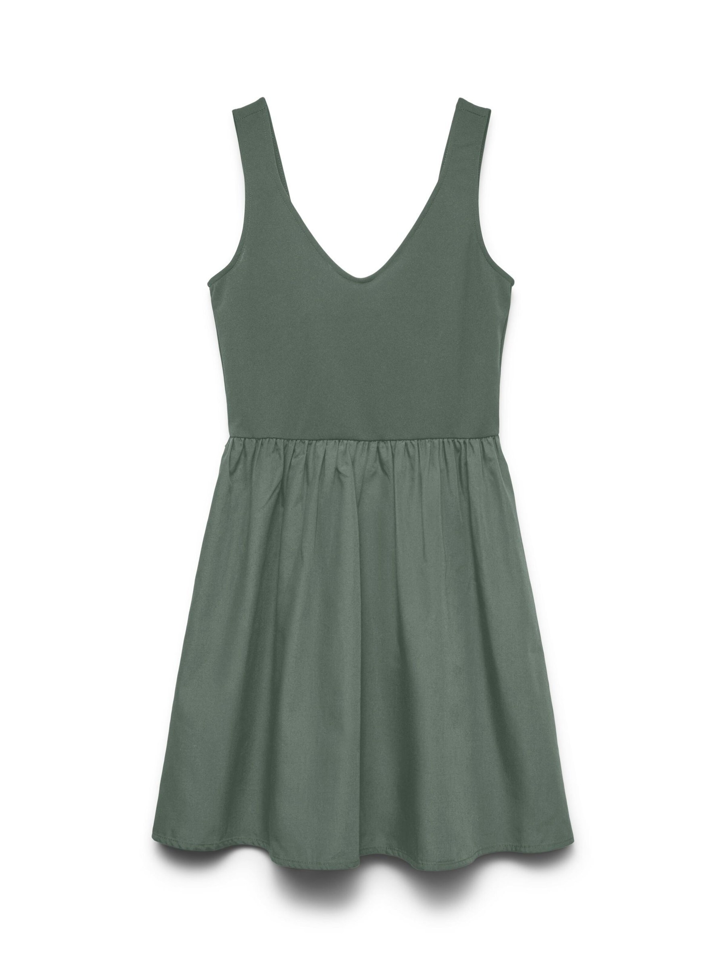 VERO MODA Kjole 'VMVally' i grøn: forside