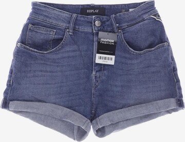 REPLAY Shorts in S in Blue: front