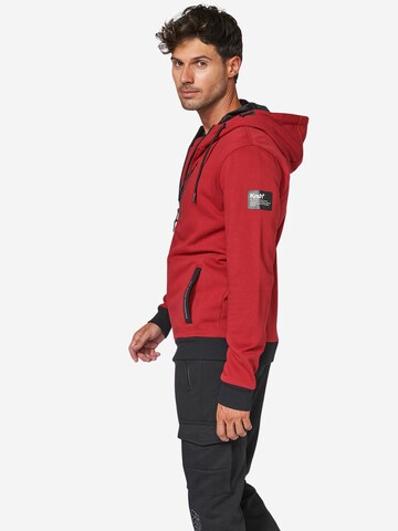 KOROSHI Between-Season Jacket in Red