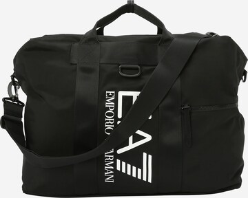 EA7 Emporio Armani Travel bag 'PALESTRA' in Black: front