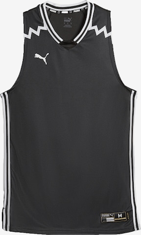 PUMA Sporttop 'Team Game' in Schwarz: Vorderseite