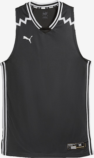 PUMA Sportski top 'Team Game' u crna / bijela, Pregled proizvoda