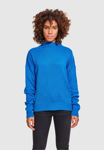 Urban Classics Oversized trui in Blauw: voorkant