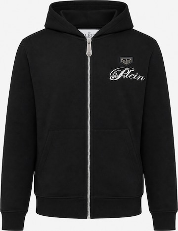 Giacca di felpa 'Teddy' di Philipp Plein in nero: frontale