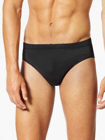 uncover by SCHIESSER Panty in Black: front