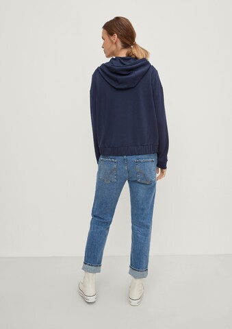 comma casual identity Zip-Up Hoodie in Blue