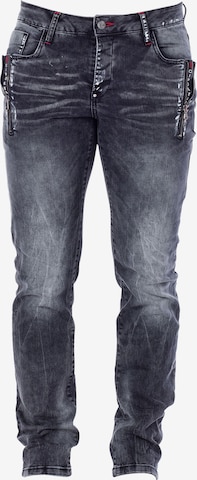 CIPO & BAXX Regular Jeans in Grau: predná strana