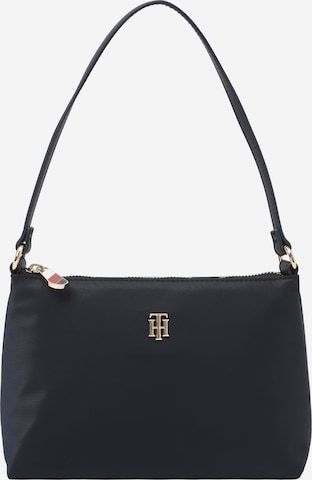 TOMMY HILFIGER - Mala de ombro 'Poppy' em azul: frente