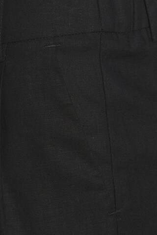 LASCANA - Pierna ancha Pantalón plisado en negro