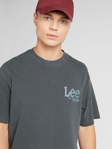 Lee T-Shirt in Schwarz