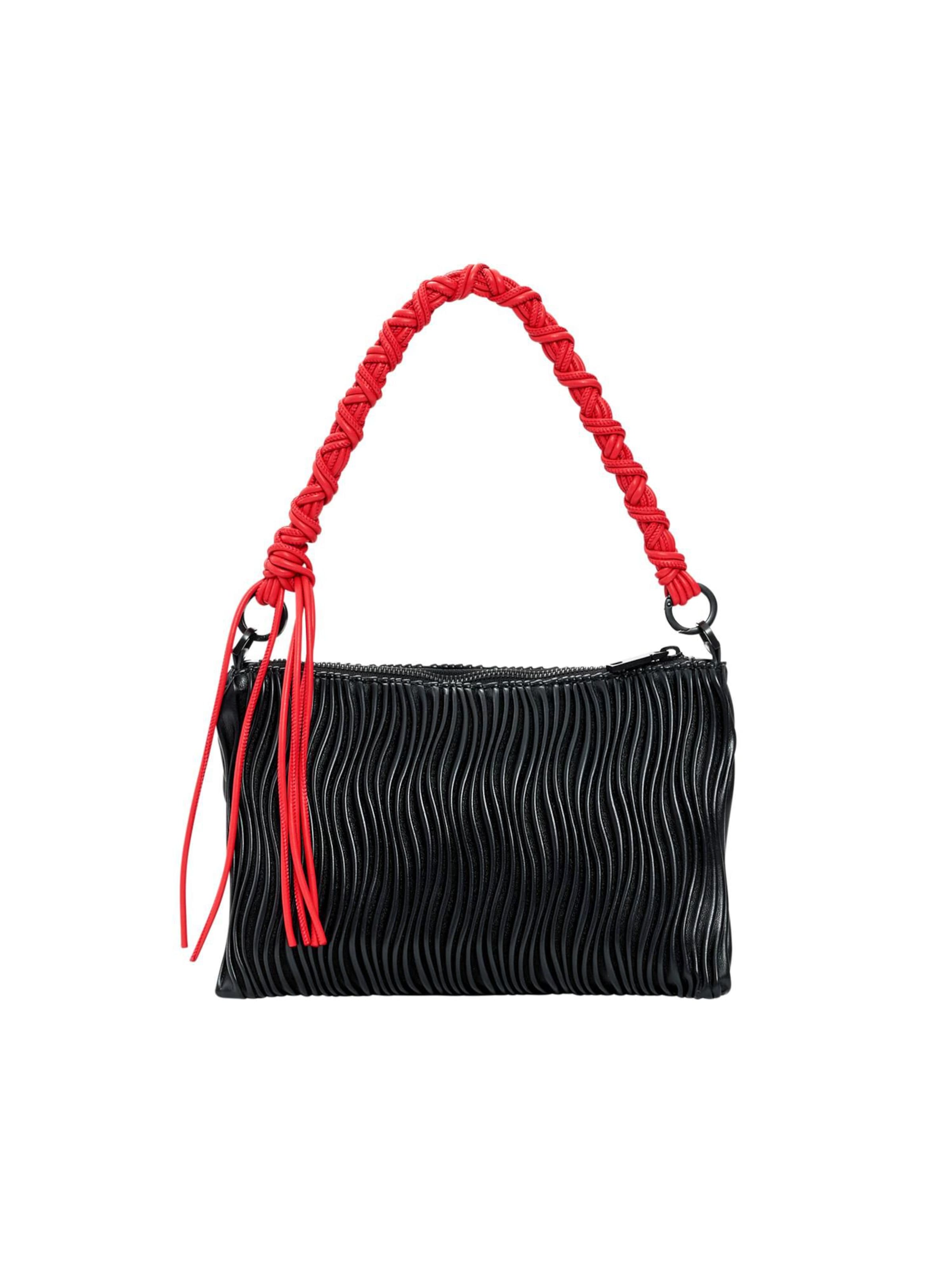 Geantă de umăr de la Desigual pe negru: față