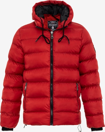 CIPO & BAXX Winter Jacket in Red: front