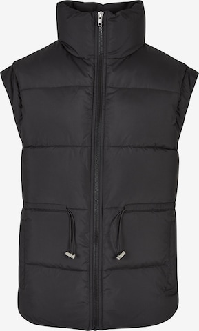 Urban Classics Vest in Black: front