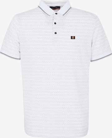 Leif Nelson Poloshirt 'LN-55380' in Weiß: predná strana