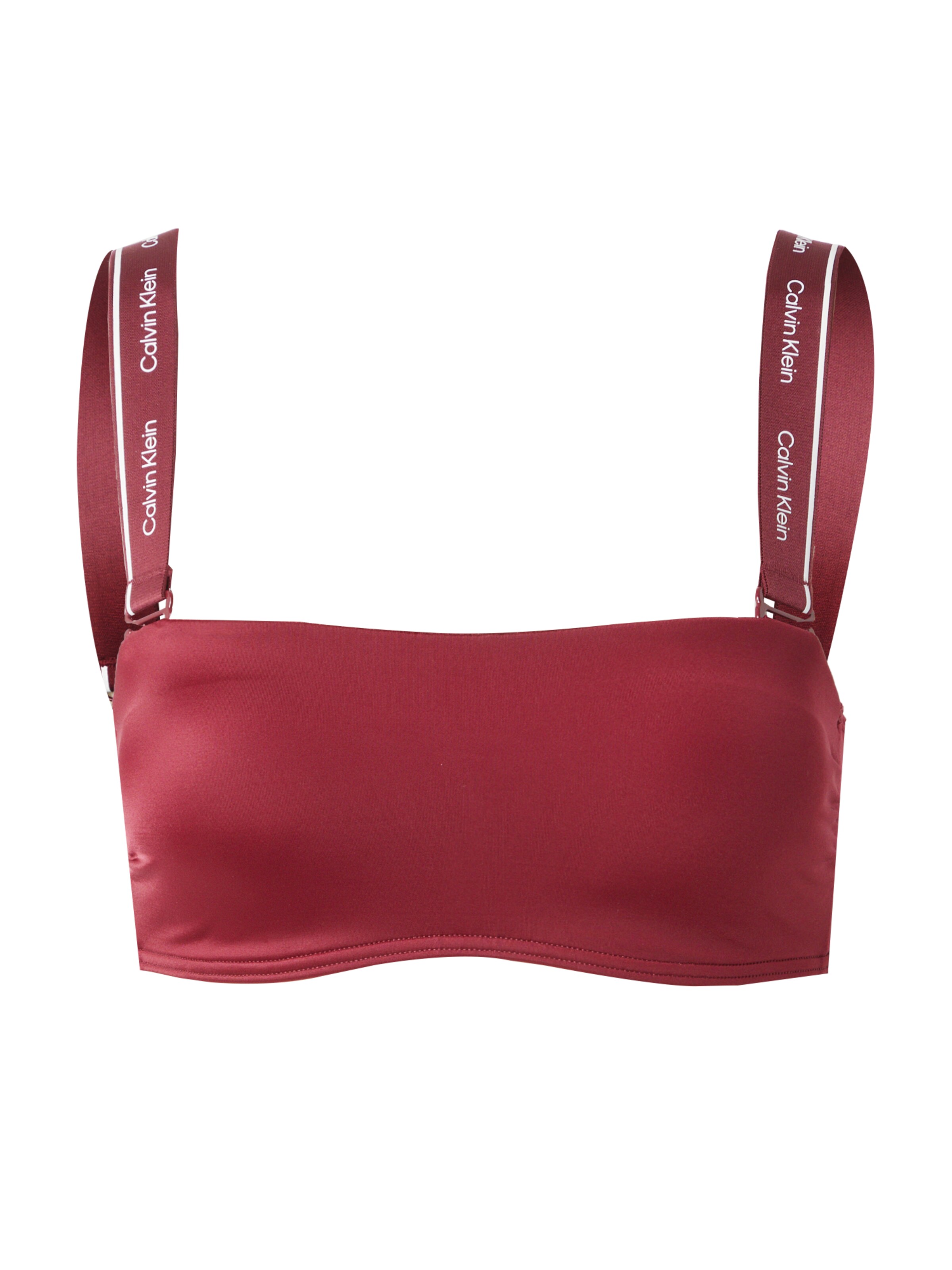 Calvin Klein Swimwear Bandeau Bikiniöverdel i lila: framsida