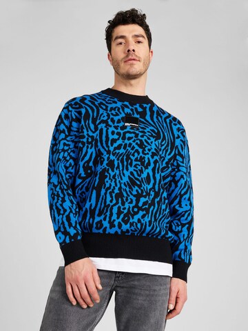 KARL LAGERFELD JEANS Sweater in Black: front
