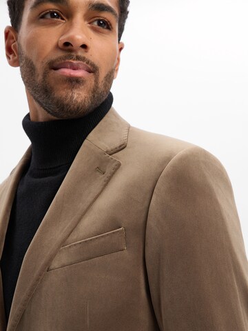 BENVENUTO Regular fit Business Blazer ' Mario J ' in Brown