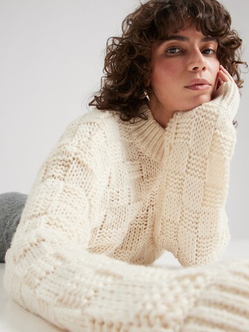 JDY Pullover 'ALLY' in Beige