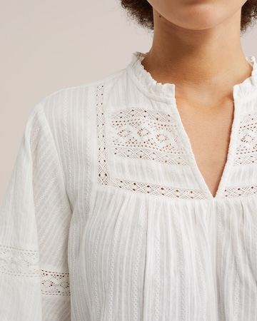 WE Fashion - Blusa en blanco
