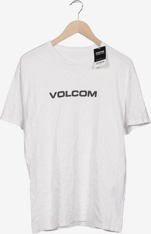 Volcom T-Shirt L in Weiß: predná strana