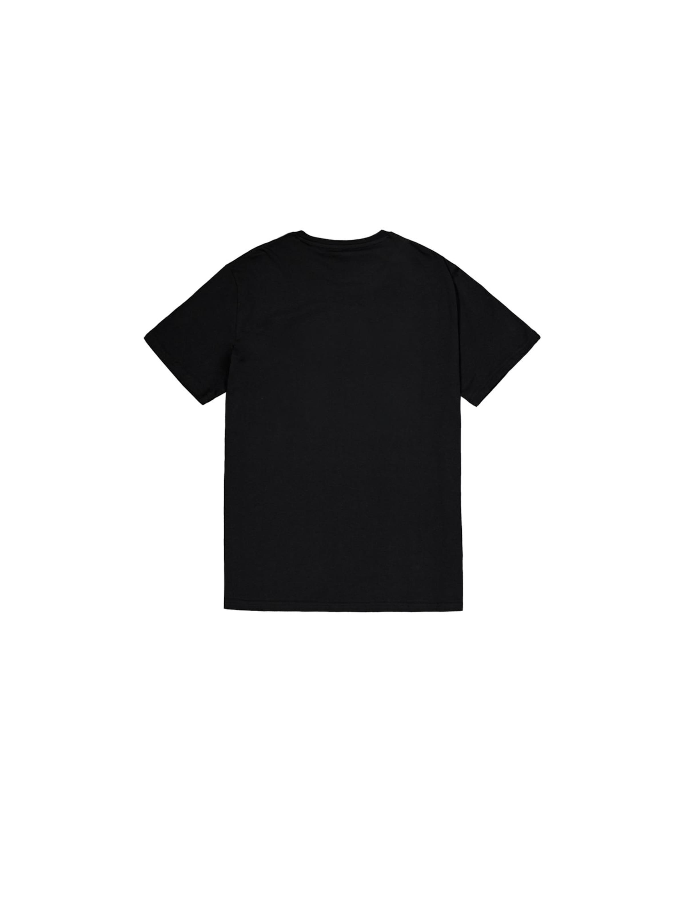 ALPHA INDUSTRIES Shirt 'Basic Logo'‌‌‌‌ in Schwarz