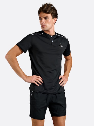 nordicdots Camiseta funcional 'Pro Flex Polo - Black' en S en negro, Vista del producto