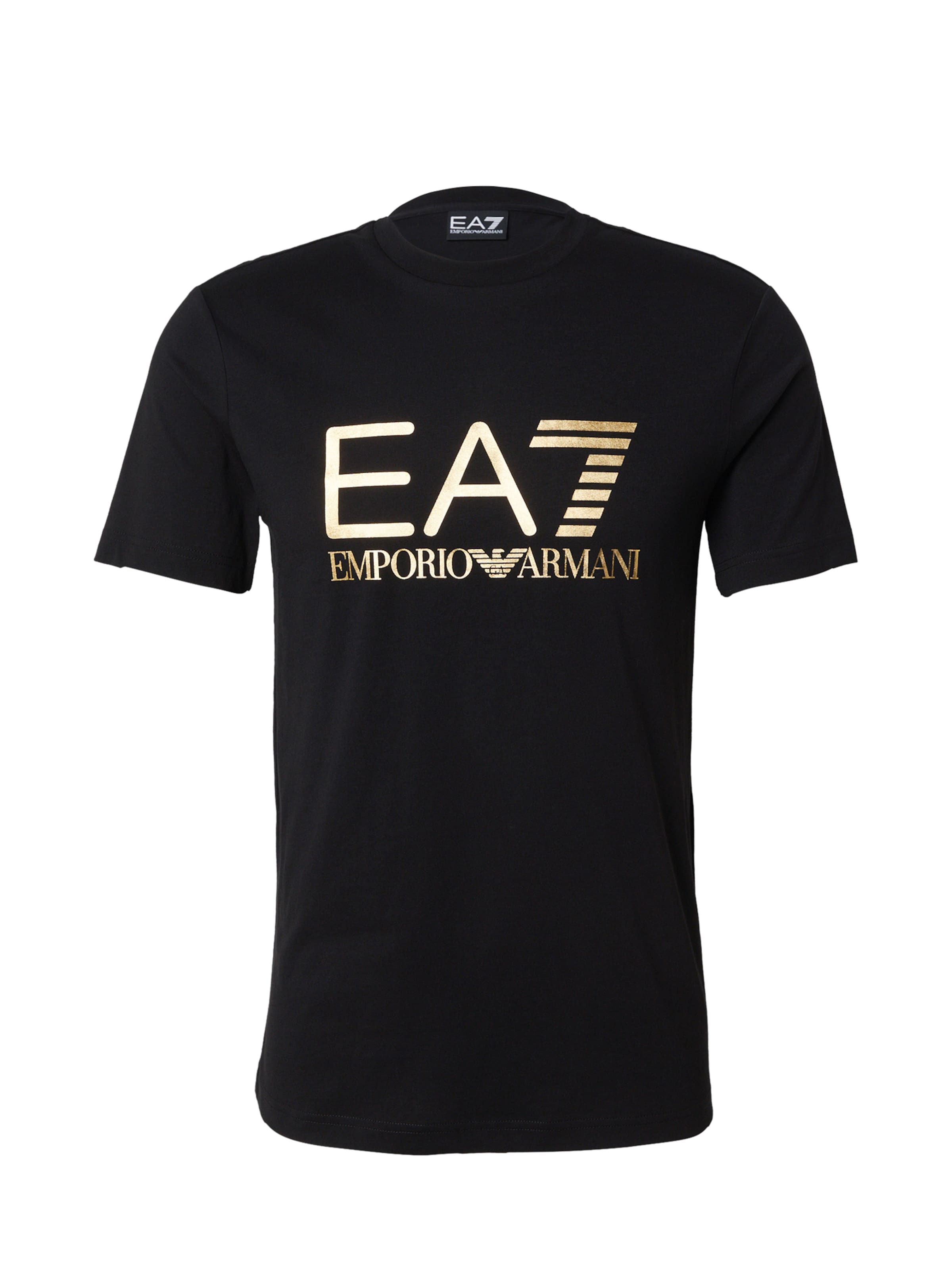 EA7 Emporio Armani - Camisa em preto: frente