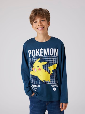 T-Shirt 'Pokémon' TWO SOON en bleu : devant