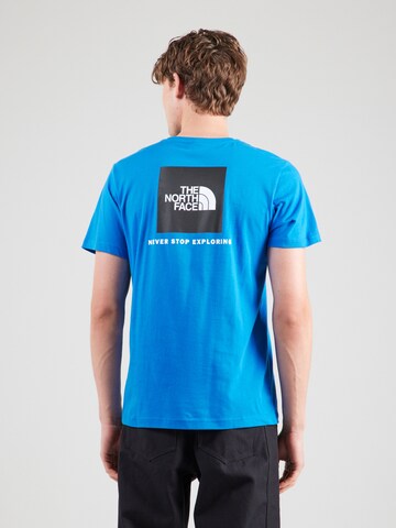 T-Shirt 'REDBOX' THE NORTH FACE en bleu : devant
