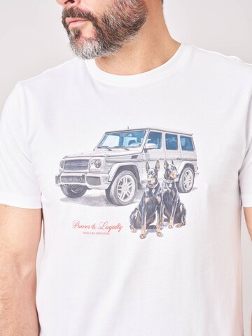 T-Shirt Deeluxe en blanc