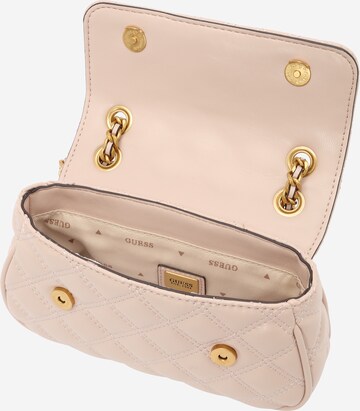 GUESS Schultertasche 'GIULLY' in Beige