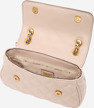 GUESS Shoulder Bag 'GIULLY' in Beige