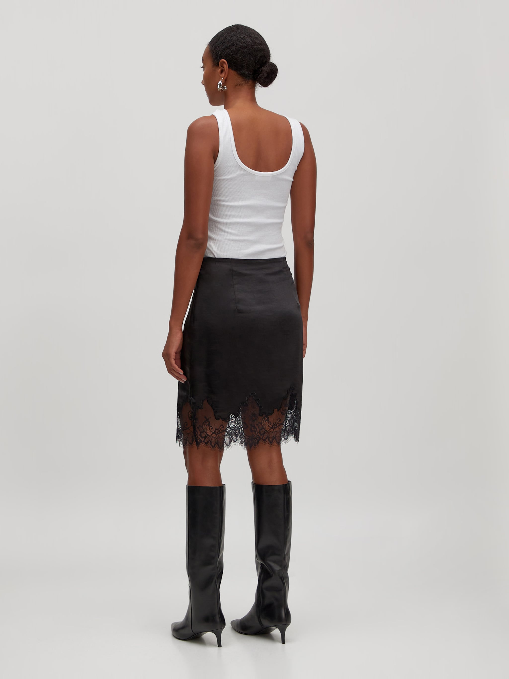 EDITED Productos Falda 'Franja' negro