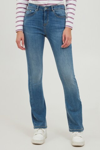 Bootcut Jean b.young en bleu : devant