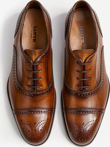 Chaussure à lacets 'SHEFFIELD' LLOYD en marron : devant
