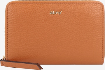 ABRO Wallet 'Adria' in Brown: front