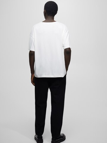 Pull&Bear T-Shirt in Weiß